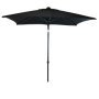 Malibu parasol 250x200 black-coal