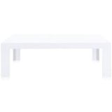 Invisible Low Table tafel wit