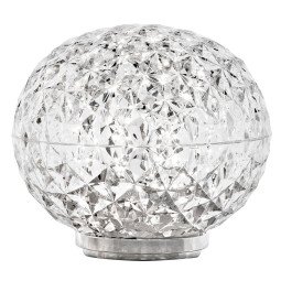 Kartell Tweedekansje - Mini Planet tafellamp kristal