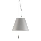 Costanzina hanglamp up&down, kap mistic white