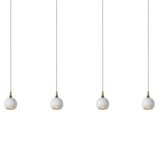 Favori 4 hanglamp lineair wit
