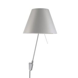 2159 Costanza wandlamp met aan-/uitschakelaar aluminium