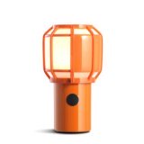 Chispa tafellamp LED oplaadbaar oranje