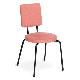 Option stoel 1/2 roze