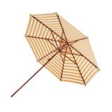 Messina parasol Ø270 Yellow Stripes