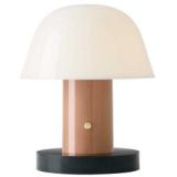 Setago JH27 tafellamp oplaadbaar Nude & Forest