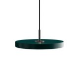 Asteria hanglamp LED mini zwart/bosgroen
