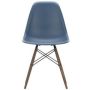 Eames DSW stoel donker esdoorn onderstel, zeeblauw