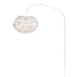 Willow Single wandlamp wit, eos medium