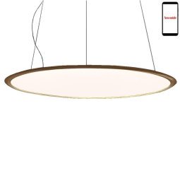 Discovery hanglamp Ø70 LED dimbaar via smartphone brons