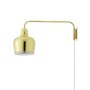 Aalto A330S wandlamp messing