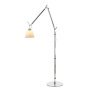 Tolomeo Basculante Terra booglamp perkament