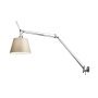 Tolomeo Mega wandlamp retrofit schakelaar alu perkament 32