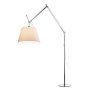 Tolomeo Mega Terra booglamp LED 2700K toetsdimmer alu perkament 42