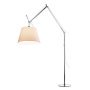 Tolomeo Mega Terra booglamp retrofit schakelaar alu perkament 42