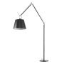 Tolomeo Mega Terra booglamp LED 3000K toetsdimmer zwart 36