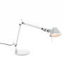 Tolomeo Micro bureaulamp retrofit gepolijst wit