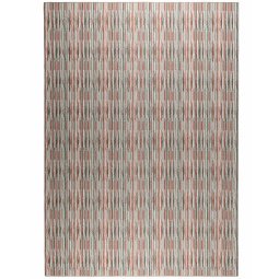 Chord vloerkleed 200x300 groen/rood