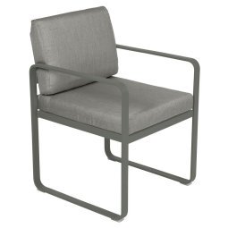 Bellevie Dining Armchair tuinstoel kussen grey taupe Rosemary