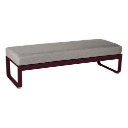 Bellevie eetbank kussen grey taupe 148 Black Cherry