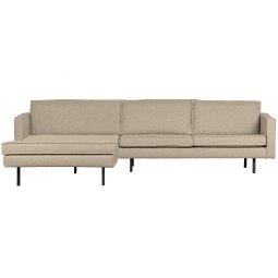 Rodeo bank chaise longue links bouclé