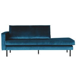 Rodeo Velvet Daybed bank links blauw