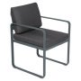 Bellevie Dining Armchair tuinstoel kussen antraciet Storm Grey