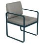 Bellevie Dining Armchair tuinstoel kussen grey taupe Acapulco Blue