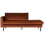 Rodeo Velvet Daybed bank links roest