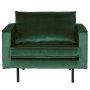 Rodeo Velvet fauteuil groen