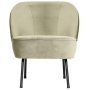 Vogue fauteuil fluweel pistache