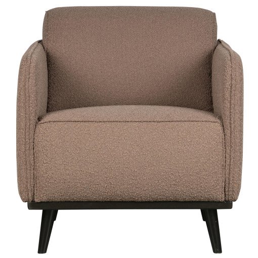 Statement Fauteuil met arm Boucle nougat