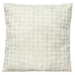 Stay kussen 45x45 pied-de-poule Sand
