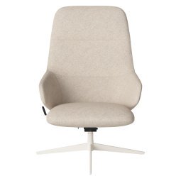 Clara fauteuil tone in tone White / Monza Beige