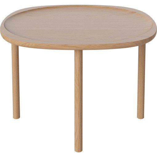 Trace salontafel Ø75 H50 naturel geolied eiken