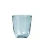 Hammered glazen 33cl blauw