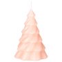 Pinus kerstboom kaars Ø13 dusty peach rose