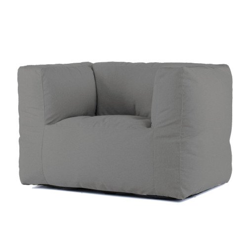 Bryck fauteuil met armleuning eco medium grey