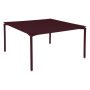 Calvi tuintafel 140x140 Black Cherry