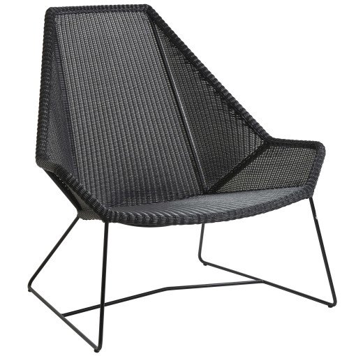 Breeze Highback Lounge fauteuil Black