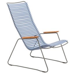 Click Lounge Chair fauteuil pigeon blue