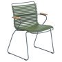 Click Armchair tuinstoel olive green
