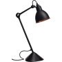 Lampe Gras N205 bureaulamp Koper/zwart