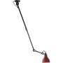 Lampe Gras N302 plafondlamp rood