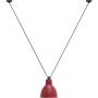 Les Acrobates de Gras N323 XL hanglamp Ø22 rood