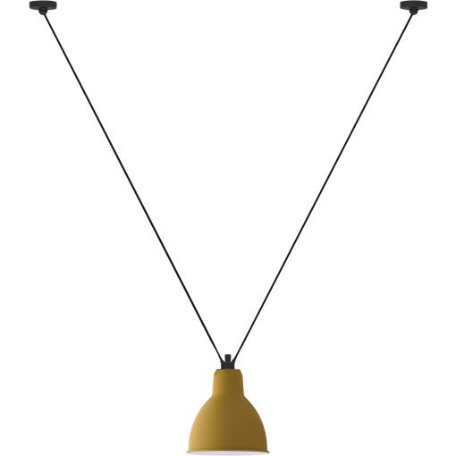 Les Acrobates de Gras N323 XL hanglamp Ø22 geel
