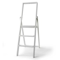Step Ladder keukentrap White Stained