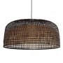 Doppio Grid hanglamp Ø80 zwart