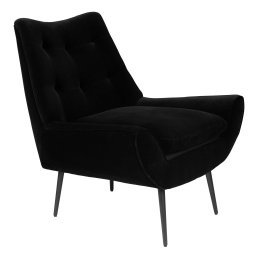 Glodis fauteuil nero