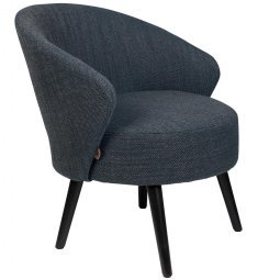 Waldo fauteuil blauw